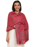 Pashmoda Women Dastaan Woven Design Jamawar Shawl (Size 101X203 CM)