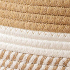 DYARCHY Handmade Cotton Rope Tote Bag | Eco-Friendly Multipurpose Handbag for Women | Casual Shoulder Bag for Shopping, Picnic, Travel & Everyday Use (BEIGE)