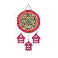 Artvibes Mandala Pattern Decorative Wall Art MDF Wooden Wall Hanger for Home | Living Room | Office | Wall Art Painting For Hall | Graphic Artwork | Aesthetic Wooden Decor | Ideal Gifts (WH_7214N)