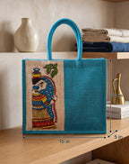 NEXUS Madhubani jute Bag