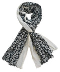 pashmina scarf 100% pure wool kashmiri pashmina shawl for women stole shawl handwoven handloom ultra soft printed woollen colorful scarves for women thin lightweight cozy and warm (Color 03)