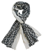 pashmina scarf 100% pure wool kashmiri pashmina shawl for women stole shawl handwoven handloom ultra soft printed woollen colorful scarves for women thin lightweight cozy and warm (Color 03)