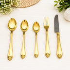 Brass Cutlery Set (Set Of 5) Vedansh Craft