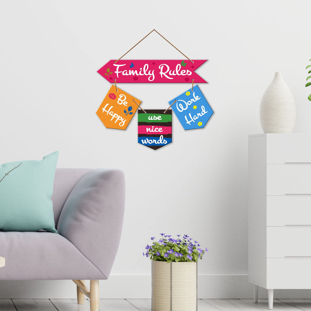 Artvibes Wall Hanging Home Decorative Wall Art for Living room | Bedroom | Gifts | Wall Hanger for Decoration | Modern Decor | Artwork | Wall Sculpture | Signs & PlaquesArt Print (WH_6404NR)