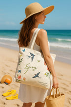 KeepCart Stylish Professional Premium Tote Bag for College, Office, Travel, Shopping, Daily Use Zipper Handbag For Women