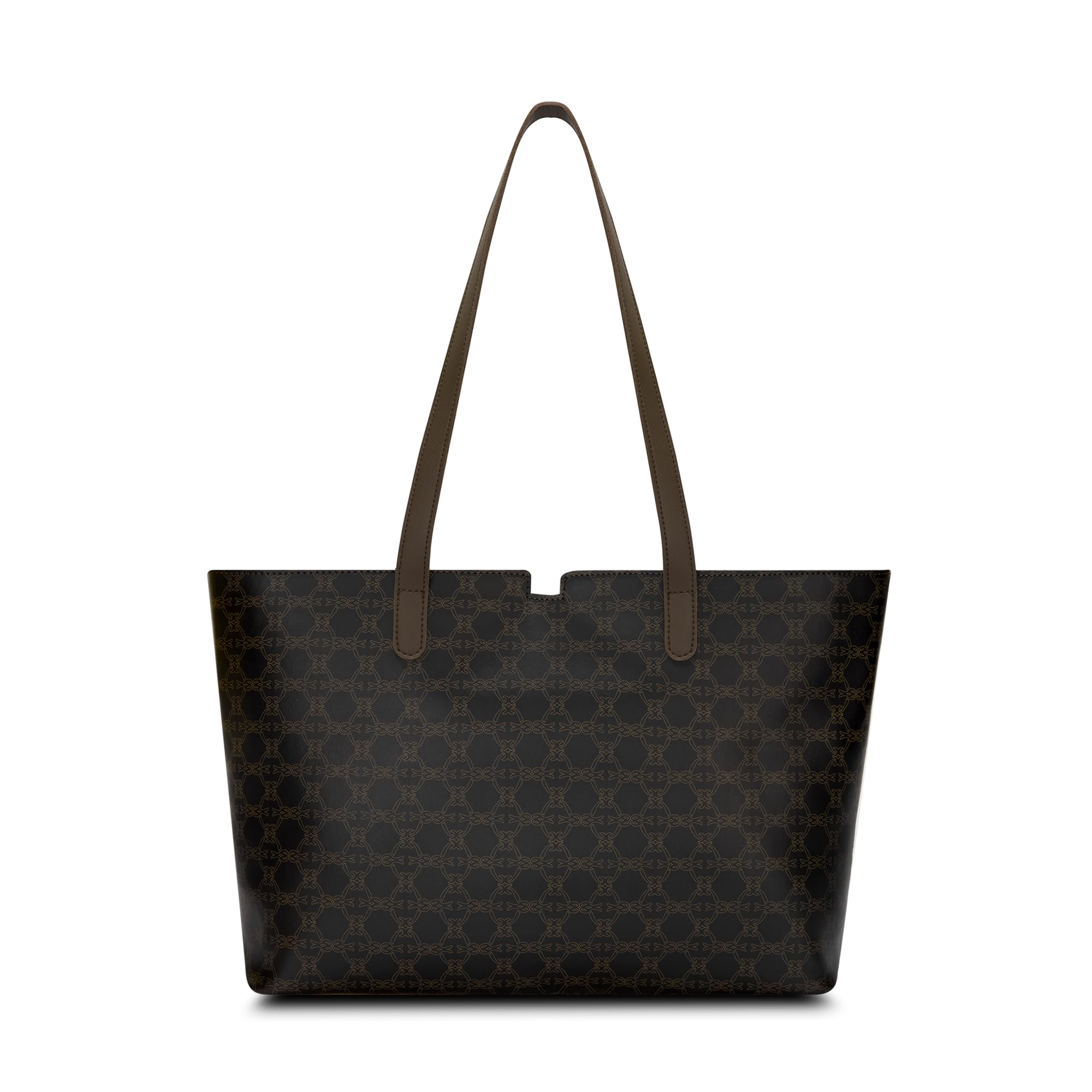 Lavie Women's Mono Freya Monogram Print Tote Bag for Women | Tote Bag for Work | Ladies purse | Stylish Shoulder Bag | Gift for Women