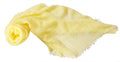 Iba & Isba Women's Plain Crinkled Scarves, Stoles, Hijab (76 x 36 inch) (Lemon)