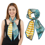 SANNIDHI Satin Silk Feel Scarf for Hair Multipurpose Bag Styling