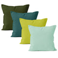 Encasa XO Cushion Covers, No Inserts, Cotton Throw Pillow Cases