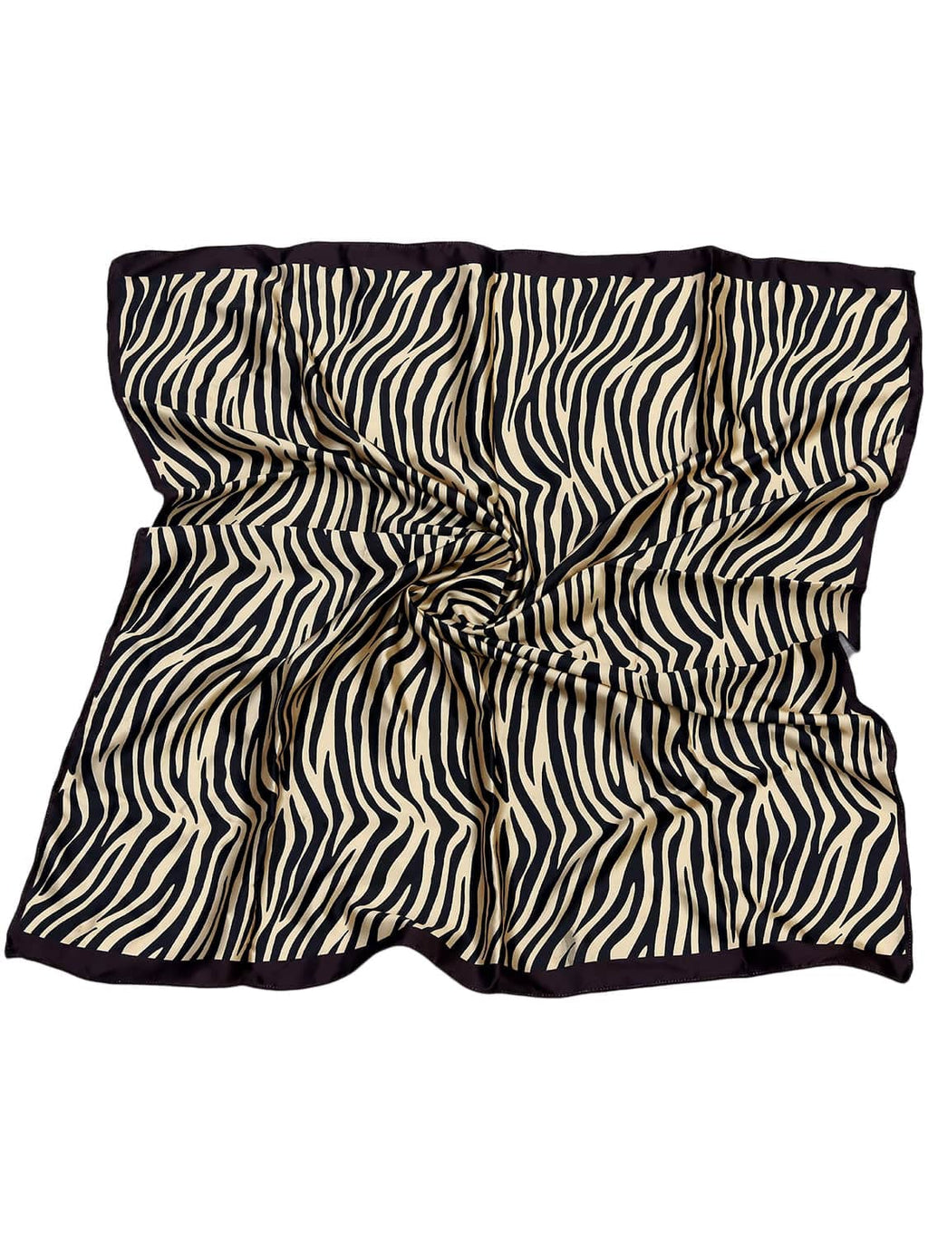 leeza store Women's Baby Pink & Golden Black Polyester Satin Silk Square Digital Printed Scarf ||Dupatta|| Stole|| Beach Wear||Fashion Accesorries || Bandana || Head Scarf || Hair Wrap, For Female