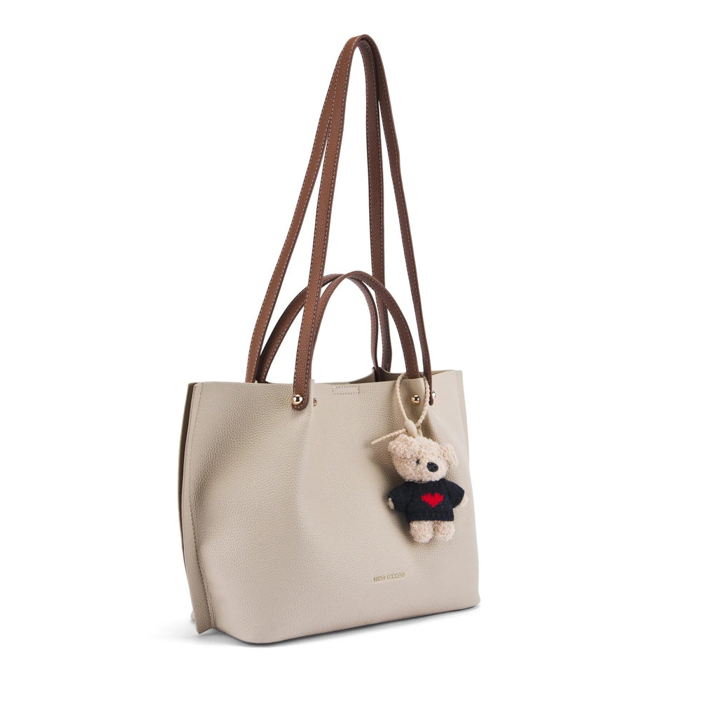 Lino Perros Avril Halo Beige Tote Bag