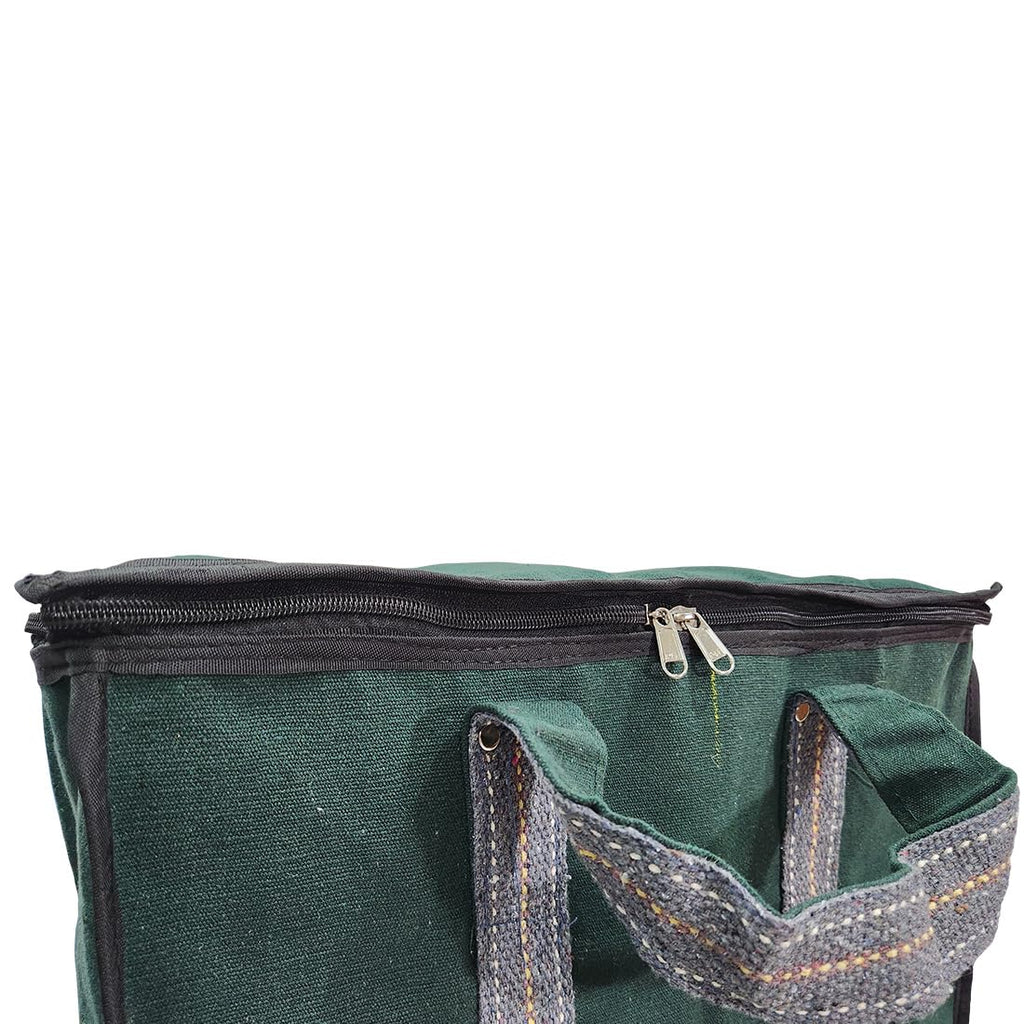 Grocery Shopping Bag with Zipper Closure,Heavy luggage,supply,heavy material, with cotton/canvas material.