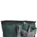 Grocery Shopping Bag with Zipper Closure,Heavy luggage,supply,heavy material, with cotton/canvas material.