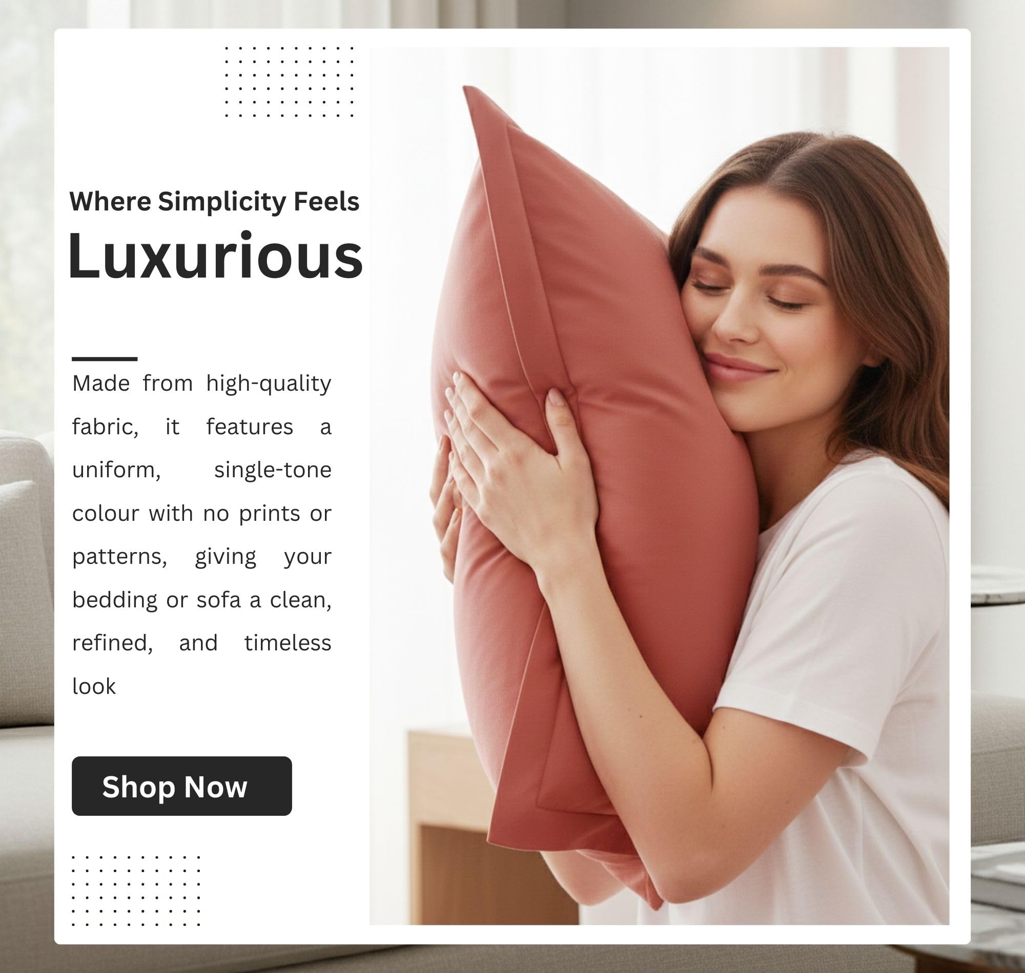 BSB Homes® Luxury Cotton Solid Flanged Pillow Covers | Ultrasoft Breathable Flap Closure | Pack of 2 Pillow Covers King Size (Red, 18 x 28 Inches)