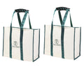 BLACKBOXES Big Eco Cotton Canvas Shopping Bags for Carry Milk Grocery Fruits Vegetable with Reinforced Handles jhola Bag - Kitchen Essential