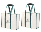 BLACKBOXES Big Eco Cotton Canvas Shopping Bags for Carry Milk Grocery Fruits Vegetable with Reinforced Handles jhola Bag - Kitchen Essential
