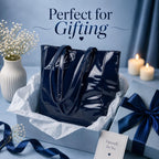 True 2 F Chic Oversized Handbag – Stylish & Spacious Handbag for Women & Girls | Office & College Use(Midnight Blue)