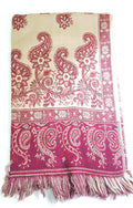 BP Handloom Blissbury Women's Acrylic Reversible Shawl (Multicolour)