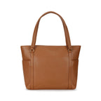 Fastrack JetSet Laptop Tote For Women | Faux Leather Work Tote With Padded Laptop Sleeve | Structured Shape & Zip Closure | Trendy Office Bags For Women