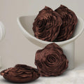 JDX Latest Desighner Cushion Cover for Living Room and Sofa, 8076_Brown,Velvet,250 TC
