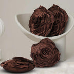 JDX Latest Desighner Cushion Cover for Living Room and Sofa, 8076_Brown,Velvet,250 TC