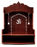 DIVOKAH® Beautiful MDF Wooden Temple/Home Temple/Pooja Mandir (8 MM Plywood Thickness) (BR Decor)