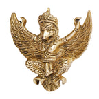 ARTVARKO Brass Garuda Wall Hanging Idol Statue Vishnu's Vehicle Vahana Eagle for Home Decor Entrance 5 Inch