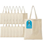 Sekawati Eco-Bags 14x16 Inch Plain Canvas Tote Bag