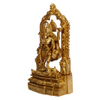 ARTVARKO Brass Kali MATA | Kaali Maa | Kalka Maa Idol Statue for Home Temple puja | Navratri puja | Festival puja | Gifting 10.5 Inches