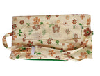 Switchon Export quality Cotton Innovative scarf with closer Hook and Loop Tape - Multi (Brown)