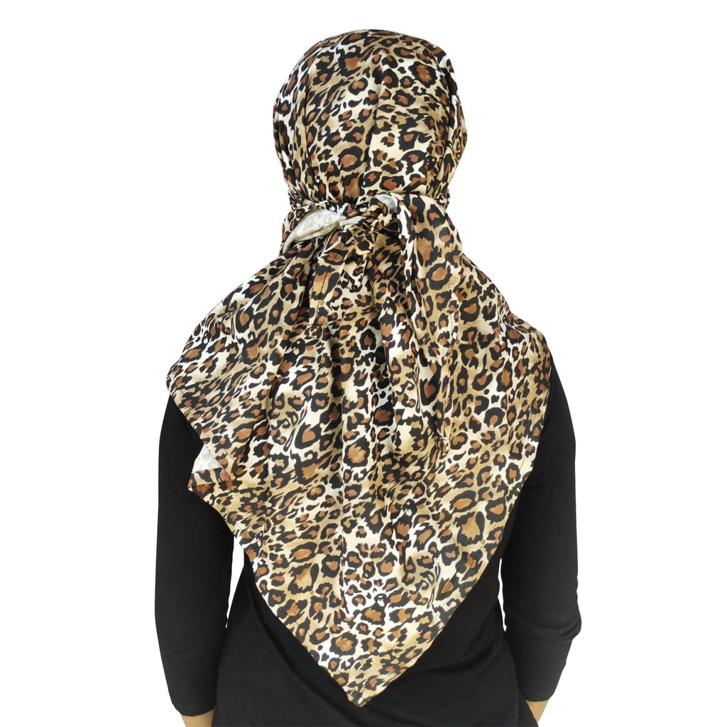Switchon Female Rayon Anti Pollution Full Face Scarf Uv Sun Rays Protection Scarf For Women - Free Size (Brown)