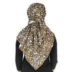 Switchon Female Rayon Anti Pollution Full Face Scarf Uv Sun Rays Protection Scarf For Women - Free Size (Brown)