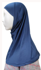 MINI HIJAB JERSEY WOMEN'S COLLECTION: Embrace Modesty with Fashion and Confidence COL (NAVY)