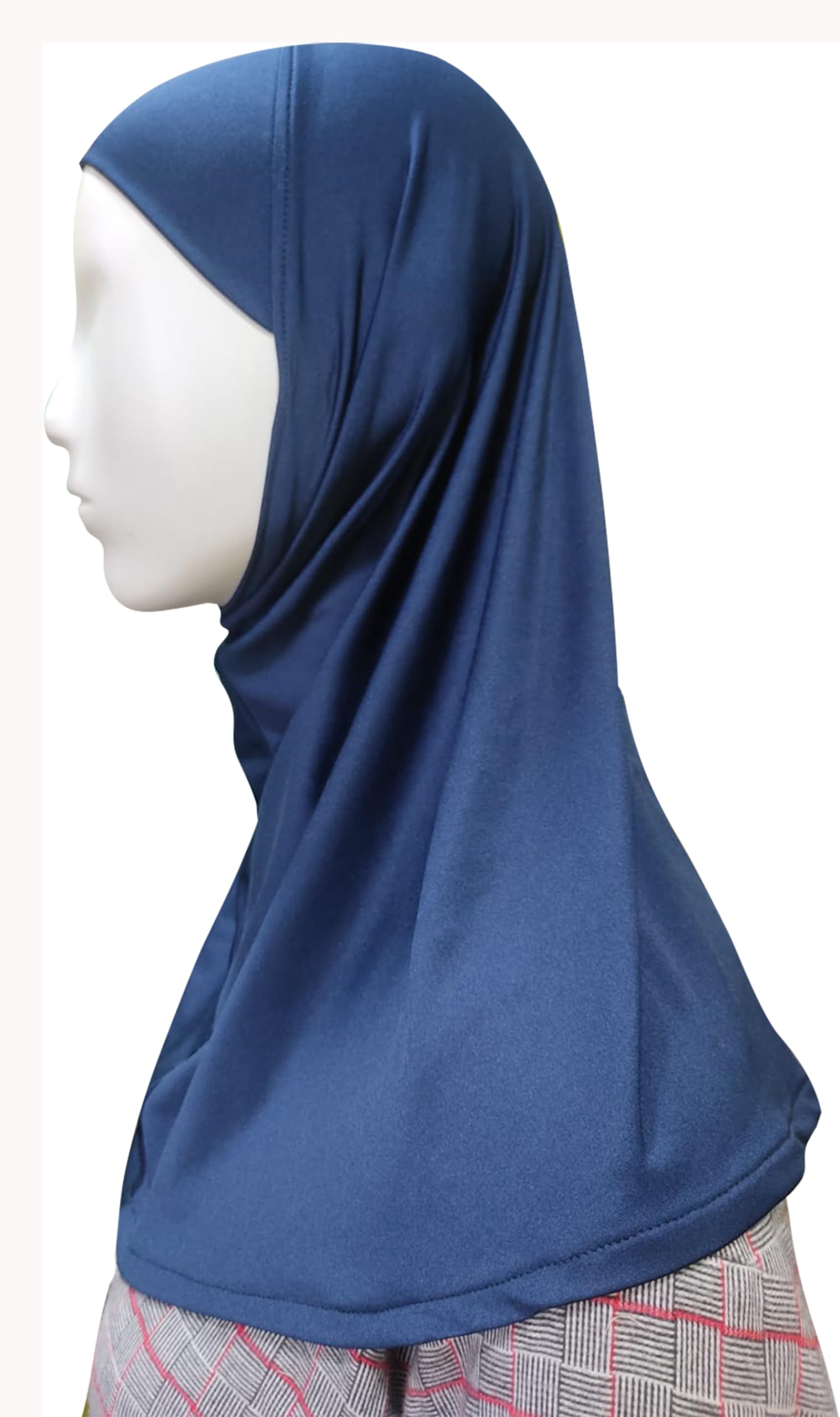 MINI HIJAB JERSEY WOMEN'S COLLECTION: Embrace Modesty with Fashion and Confidence COL (NAVY)