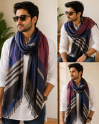Premium Viscose Scarf for Women & Men | Soft Lightweight Fashion Stole | Breathable Wrap with Tassel Fringe | Large 28 x 72 Inch Shawl for Casual, Travel & Winter | Multicolour