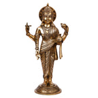 ARTVARKO Brass Dhanavantari Idol The Physician of Gods Dhanvantri Dhanwantri Statue Height 15 Inch