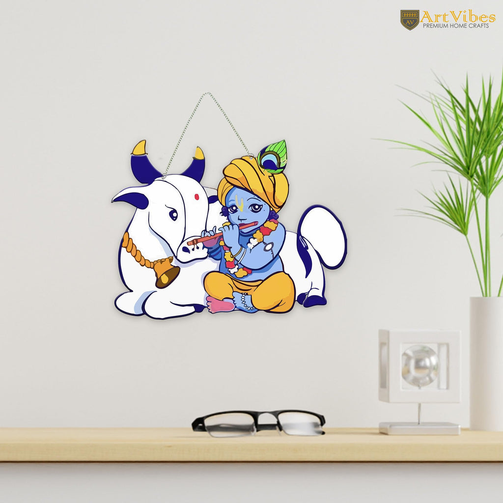 Artvibes Decorative Design Wooden Wall Hanging for Home Decor | Office | Gifts | Living Room | Bedroom | Wooden Decorative Items | Modern Painting | Artworks Decoration (WH_8601N)