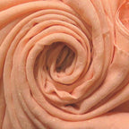 Lina & Lily Women's Viscose Shimmer Sparkle Glitters Sheer Maxi Head Scarf (TRS-001, Peach, Free Size)