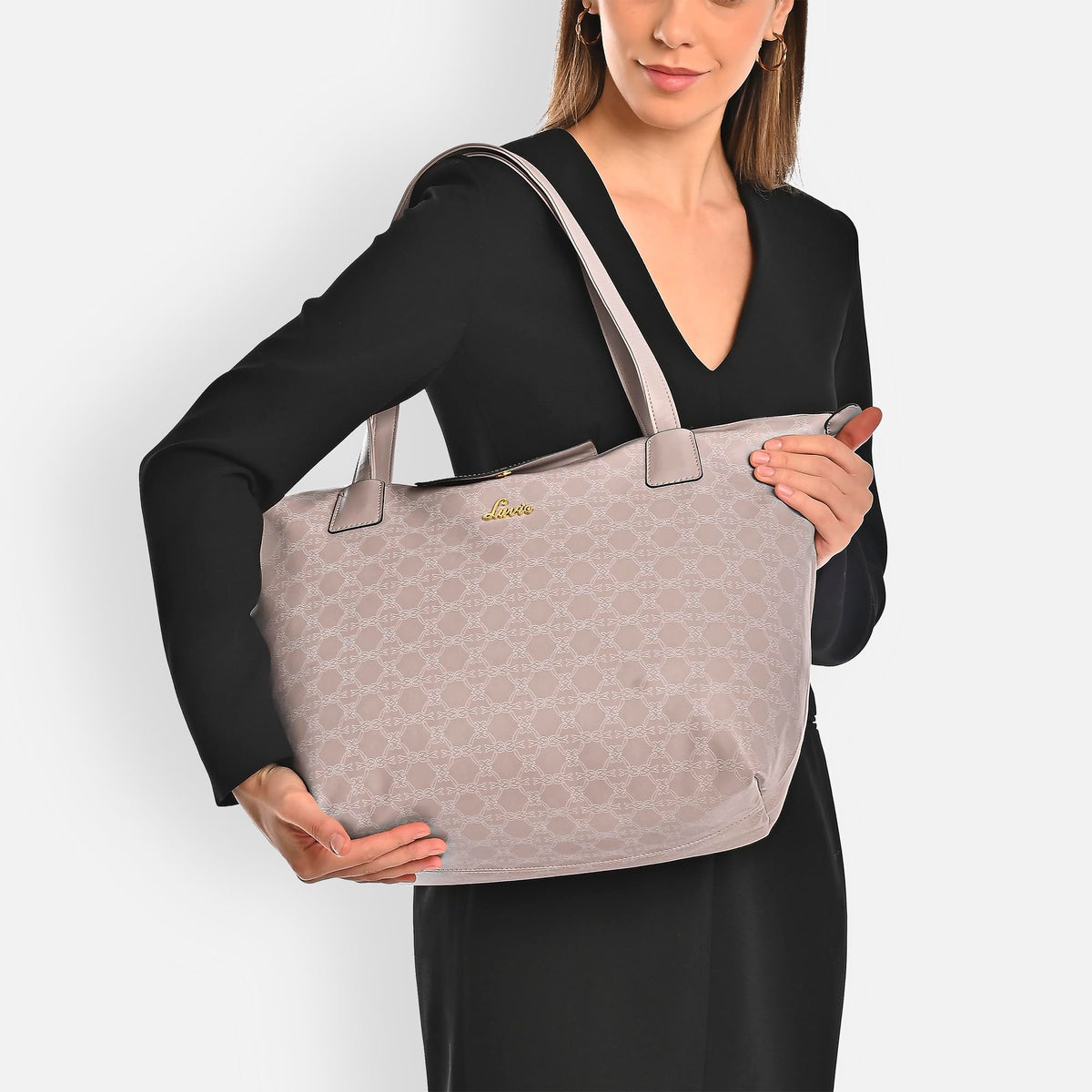 Lavie Women's Mono Vincy Tote Handbag for Women | Tote Bag for Work | Ladies purse | Stylish Shoulder Bag | Gift for Women