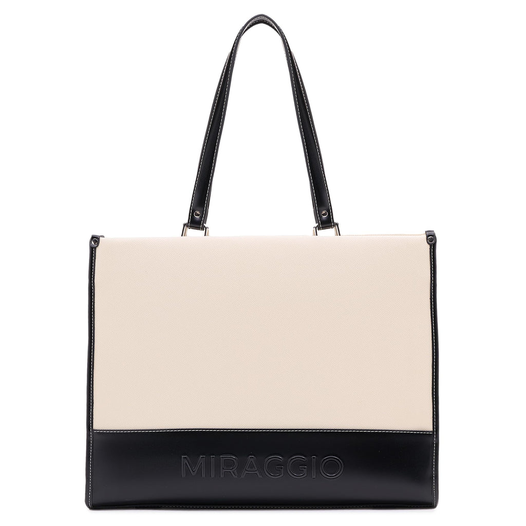 Miraggio Leanne Tote Bag (Ivory)