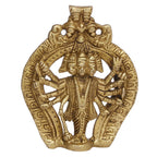 ARTSARA Pure Brass Panchmukhi Hanuman Bajrangbali Wall Hanging for Door Entrance Vastu Remedy Home Temple Office Wall Décor 5 Inch