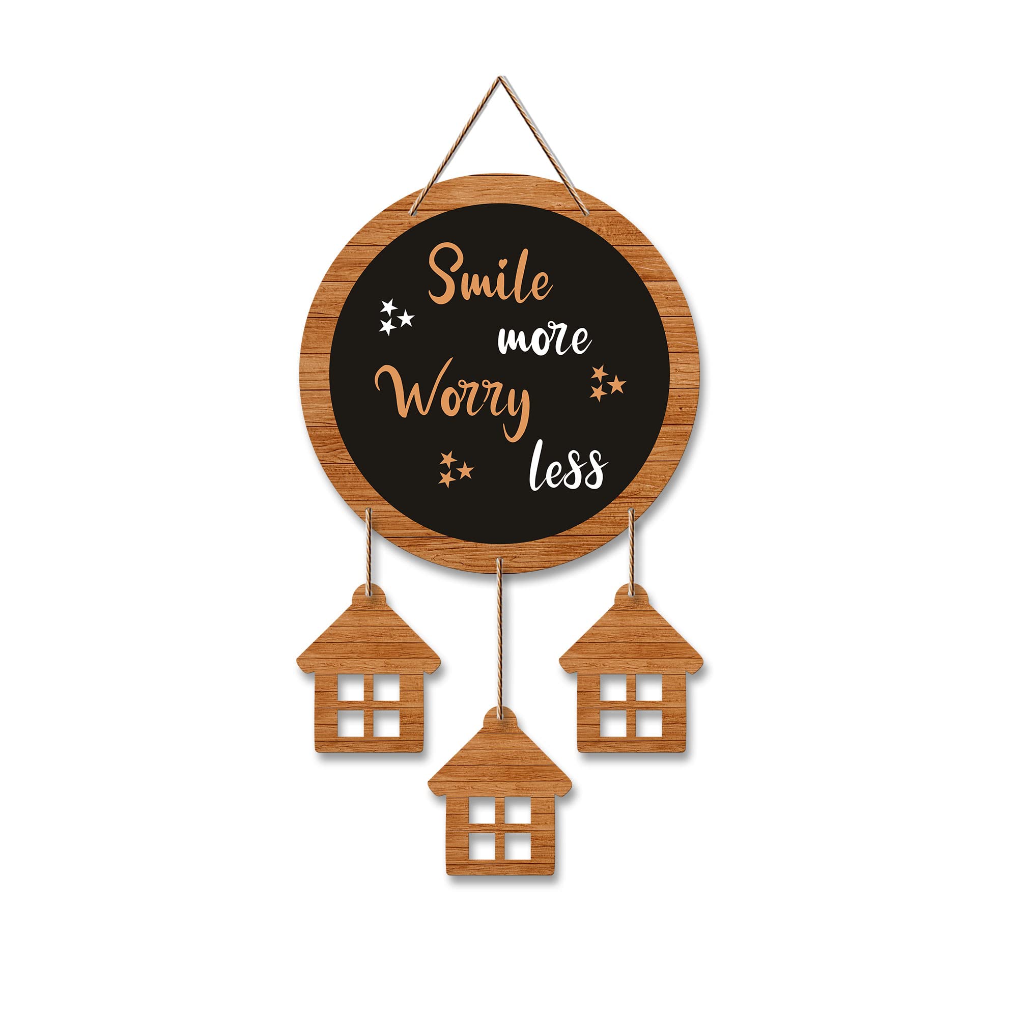 Artvibes Motivational Quotes Wooden Wall Hanger for Home Decor | Quotes Decor Item | Motivational Wall Decor | Wall Poster | Graphic Art | Gift Items | Office Wall Decoration Items (WH_7208N)