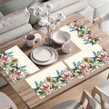 FURNISHYA Dining Table Mats Set of 4 Washable Table Mats for Dining Table Durable & Decorative Placemats for 4 Seater Dining Table Home & Kitchen Table Décor 13 X 18 inch Kafalo