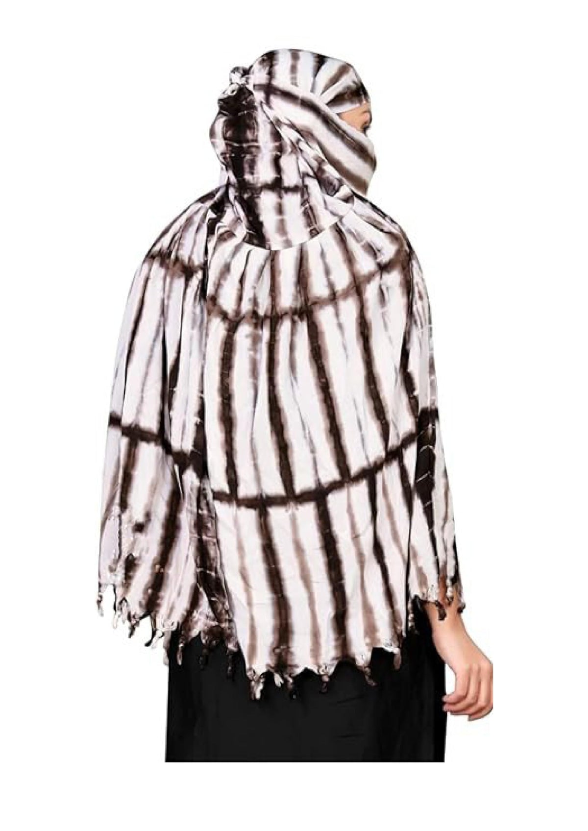 VASTTRAM Women's Pure Cotton Long Scarves Scarf Cum Mask usable for Driver Anti Pollution Full Face Cover With UV Sun Rays Protection