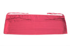 Trance Home Linen 100% Cotton 16x32 inch 200TC Striped Bolster Cover | Round Bed Side Long Bolster Pillow Cover to fit 24 Length 9 Dia | Pack of 2 Bolster Cover only (16x32 inch,Rose Pink)