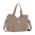 12o12 Women's Large Tote Bag for Office, Travel, Shopping, Daily Use | Shoulder Handbag, Gift for Girls, Stylish Ladies Purse | Fits Upto 15.6 Laptop, A4 Files etc. (Taupe)