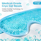 METRON Face Down Prone Pillow for After Eye Surgery, Helps in Retinal Detachment Muscular Hole & Vitrectomy Recovery, Ideal for Massage & Prone Sleeping Cushions