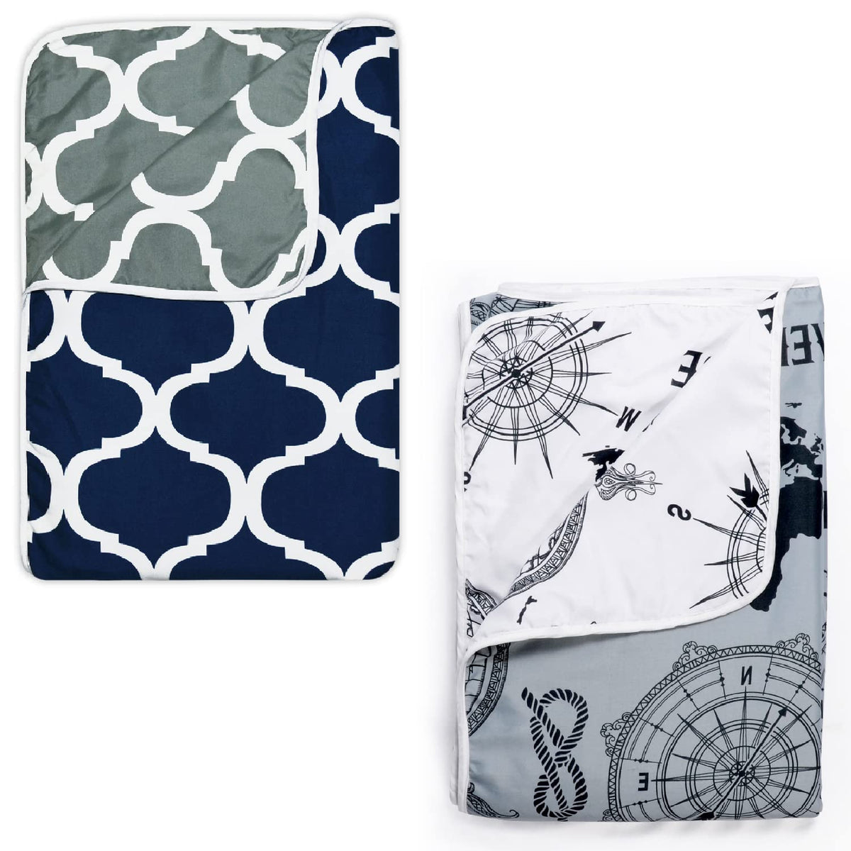 Divine Casa Microfiber 120 GSM Single Dohar Set of 2 Lightweight Reversible AC Blanket Single Bed Dohar - Ideal for All Seasons| TC - 120 Kafalo