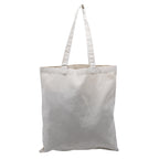 Vivaan Lifestyle Cotton Tote Bag | Reusable Fabric Carry Bag for Shopping Office Travel & Groceries | Lightweight Multipurpose Cotton Tote with Soft Handles | Off White