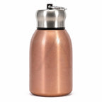 Premium Butterfly Print 300ml Insulated Stainless Steel Water Bottle | Hot & Cold Vacuum Flask | Leakproof Travel Bottle for Office, Gym, Car, Women & Girls Gift (300ml, Rose Gold/Copper)